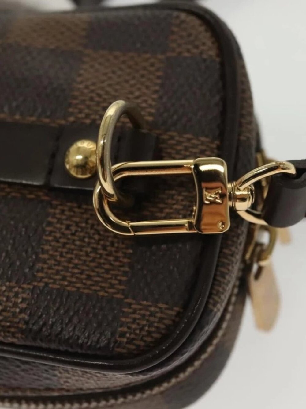LOUIS VUITTON Damier Ebene Etui Okapi PM Pouch N61738 LV Auth - Picture 8 of 15